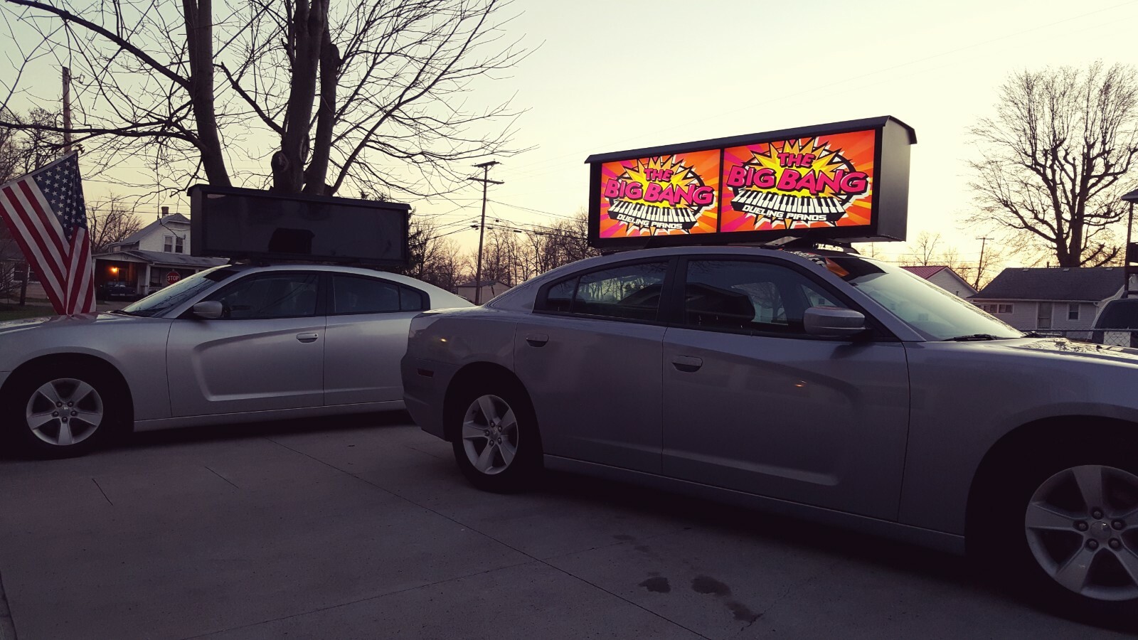 US Patent for sale Roof Top Advertising Ad Mobile Advertising Car truck van taxi
