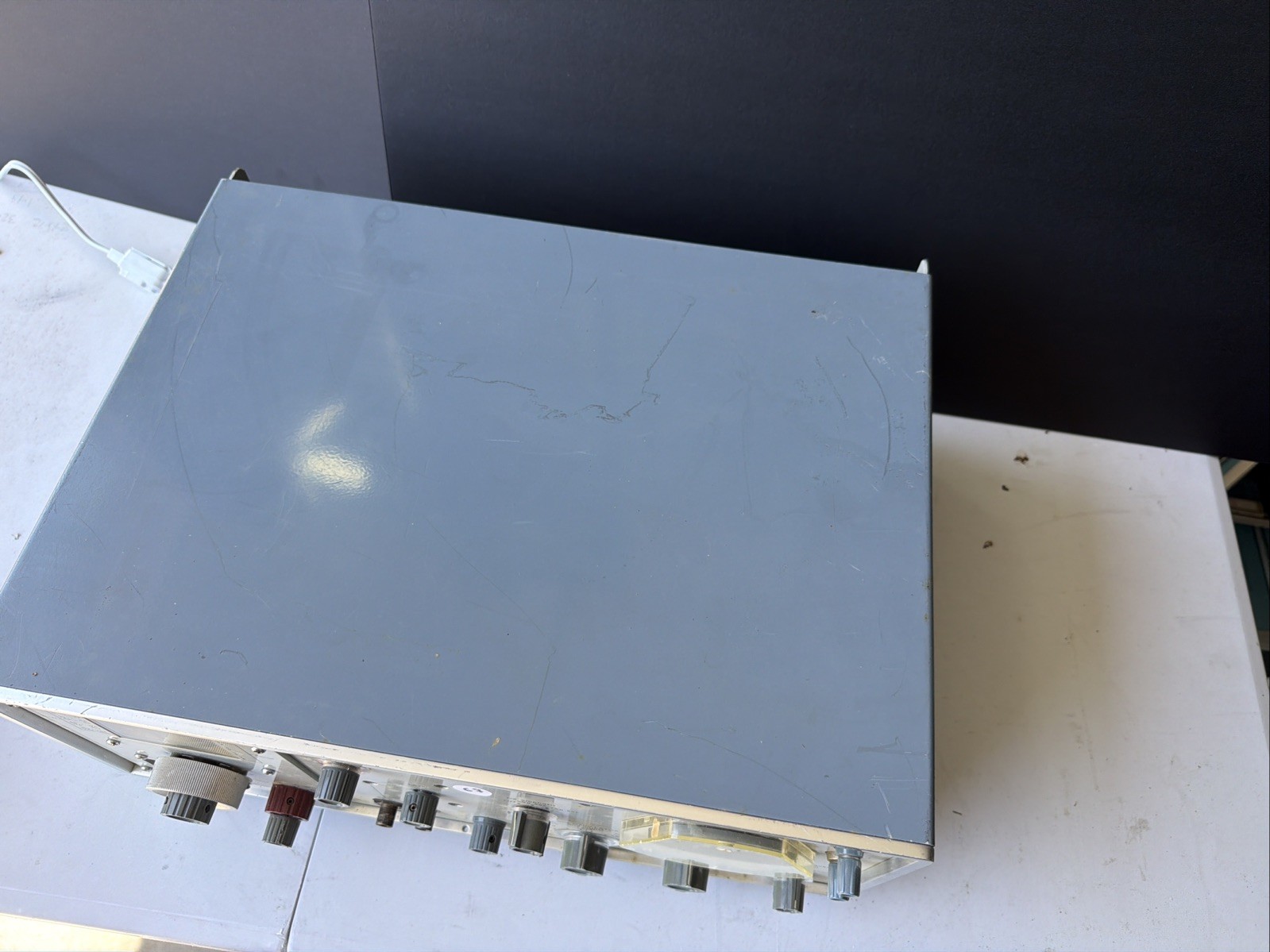 Marconi TF1100 FM AM Modulation Meter Oscillator Vintage Lab Untested A.7