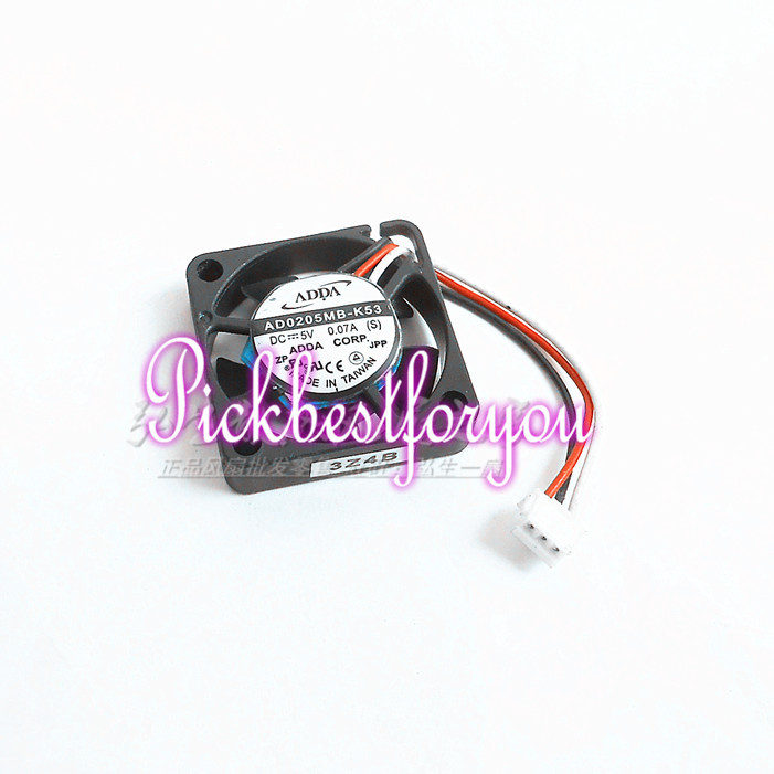 Original ADDA AD0205MB-K53 2507 DC 5V 0.07A laptop hard disk fan #M4391 QL