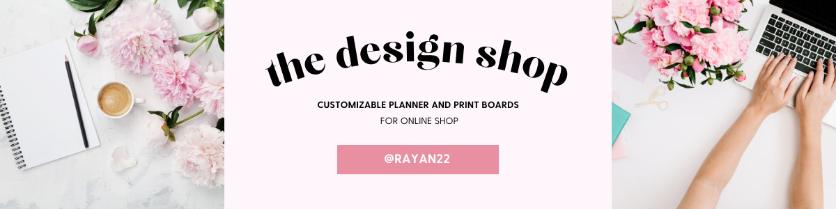 Colorful Digital Product Mockup Shop Cover- 55 Canva Template Pro