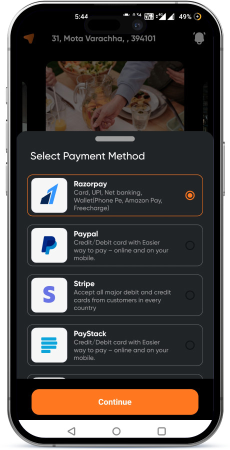 TableGo Restaurant Table Booking & Deals Flutter App | Andoid, iOS | Admin Panel