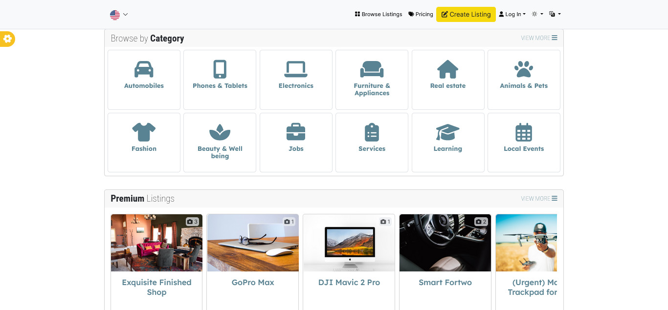 Adsify – Classified Ads Web Application | Laravel | Multilingual | Responsive