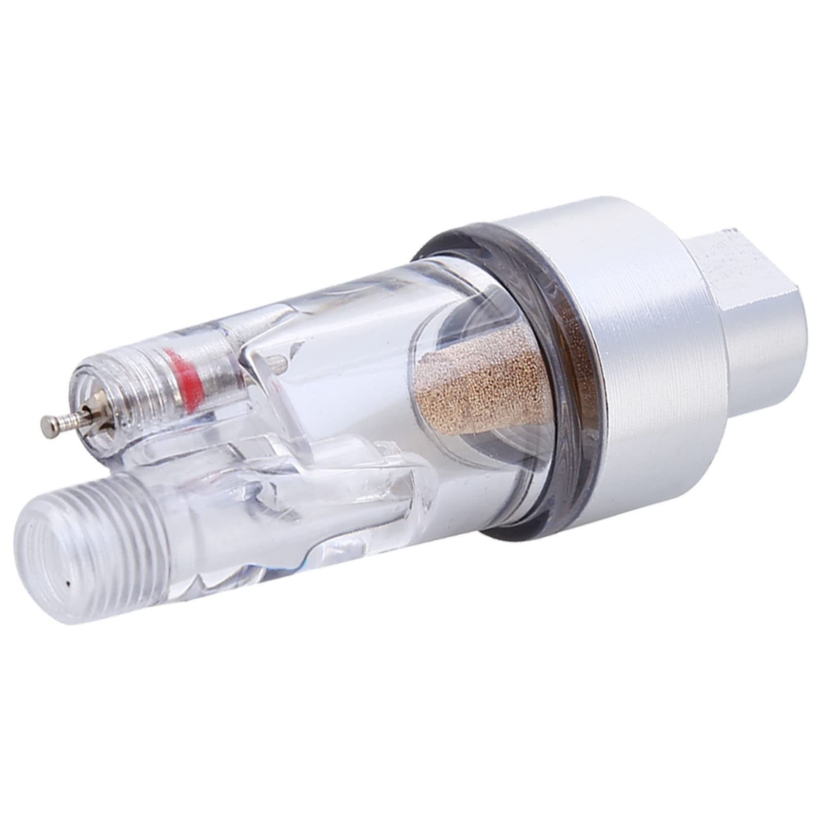 Culnflun Airbrush Inline Air Filter, Mini Water Trap 1/8″ Bsp Threads Water O…