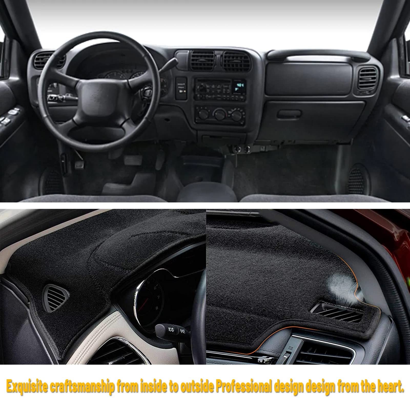 Dashboard Dash Board Cover Mat Pad Carpet Non-Slip Custom Compatible with Che…