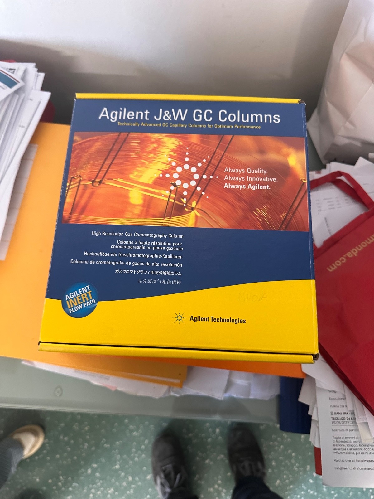 Agilent J&W GC Columns Technically Advanced GC Capillary Columns for Optimum Per