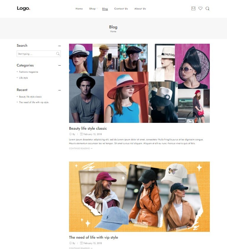 Caps & Hats Store, Drop Shipping Ecommerce Website + Free Hosting