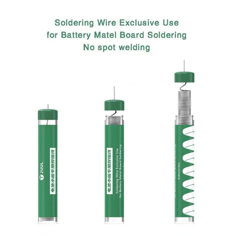 0.8mmx3.0m Soldering Wire Repair Tool Not Spots Welder Required Machine