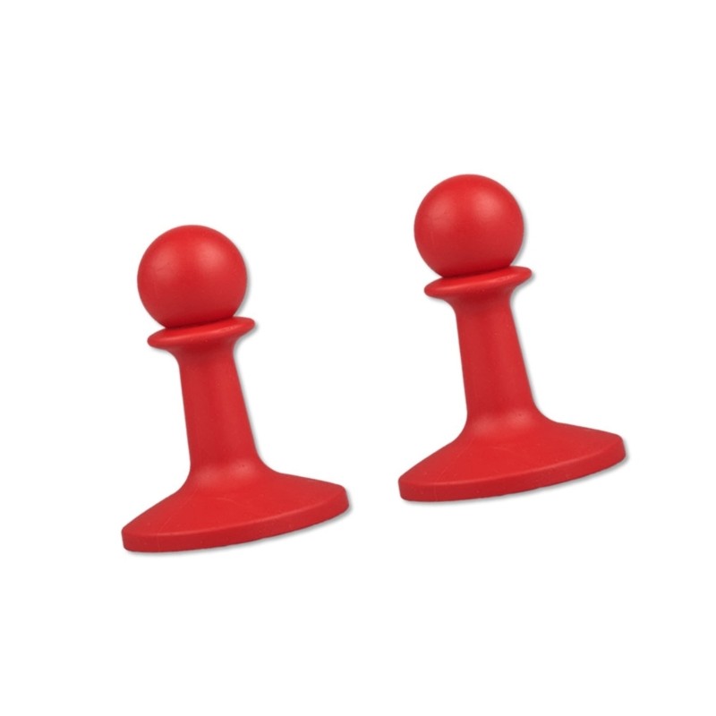 2Pcs Tent Stake Cap Corrosions Proof Silicone Materials Lightnings Safety Gear