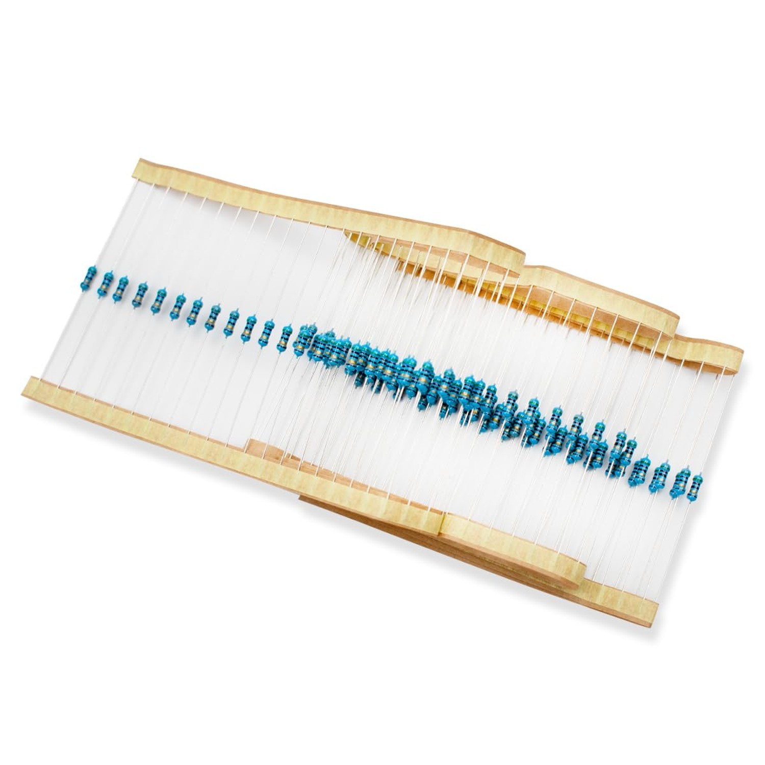 100 Pcs 1/4W 1% Tolerance 51 Ohm Metal Film Resistor Resistance for DIY Proje…