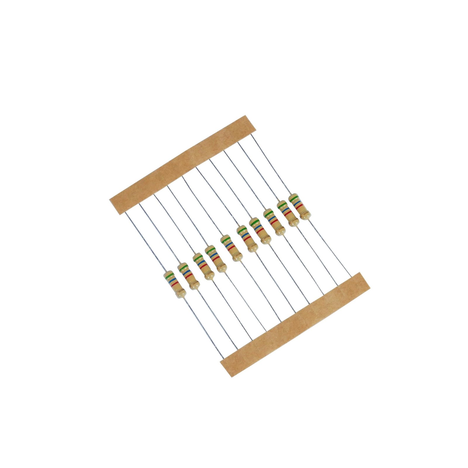 150 Values 1500 Pieces Resistor Kit 1 Ohm-10M Ohm, 1/2W 5% Carbon Film Resist…