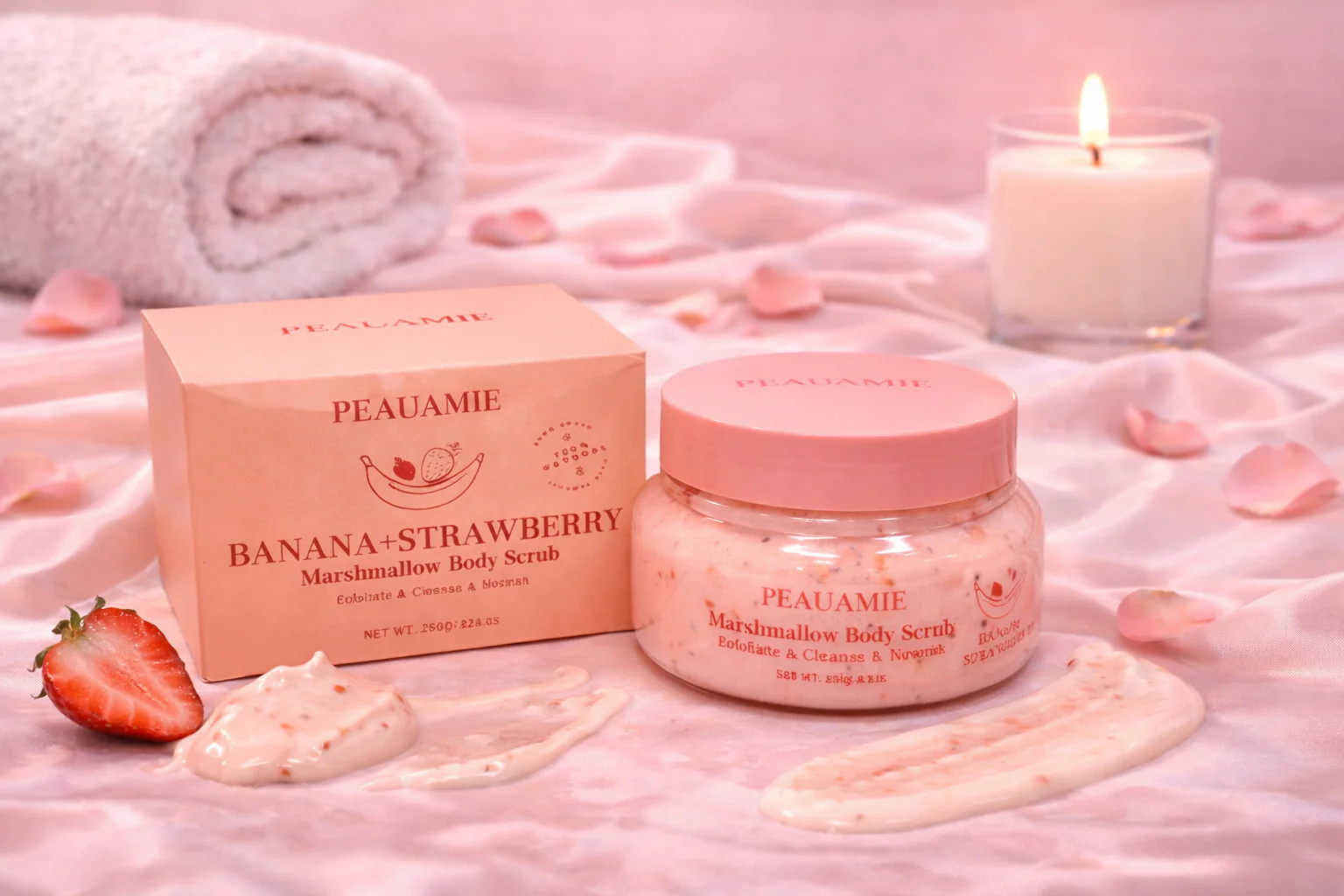 Banana Strawberry Body Scrub