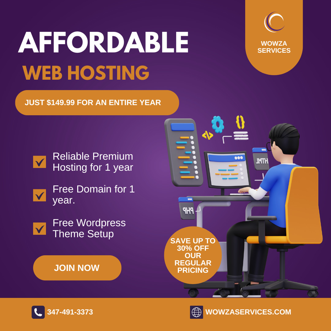 Professional WordPress Website (5–8 Pages) + Free Hosting + Free SSL & Support