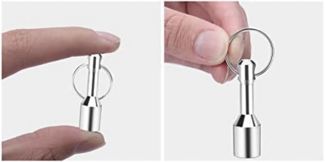 N52 Neodymium Magnetic Keychain Quick Release Strong Pocket Magnet Heavy Duty