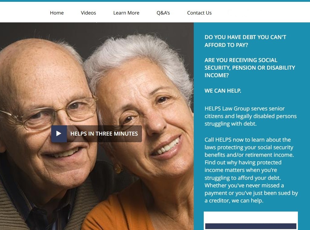 Helps.tv A PREMIUM DOMAIN SENIOR SOURCE FOR DEBT THAT YOU CAN NOT AFFORD TO PAY