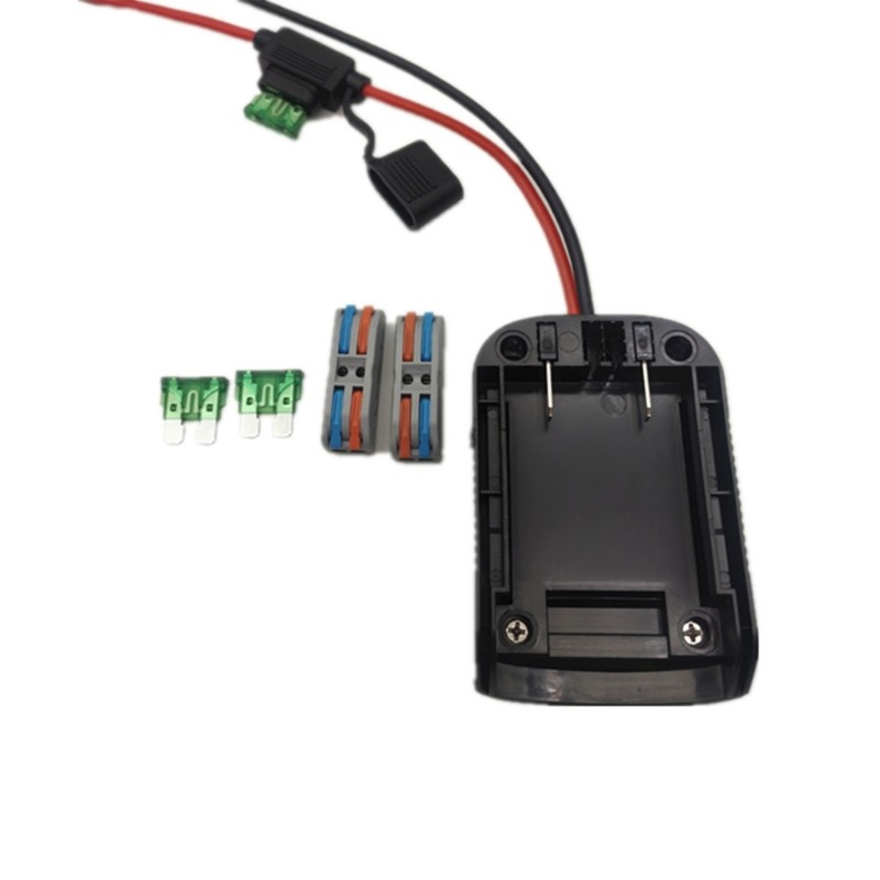 Universals Battery to Device Converters Safe Overloads Protections 12AWG Cable