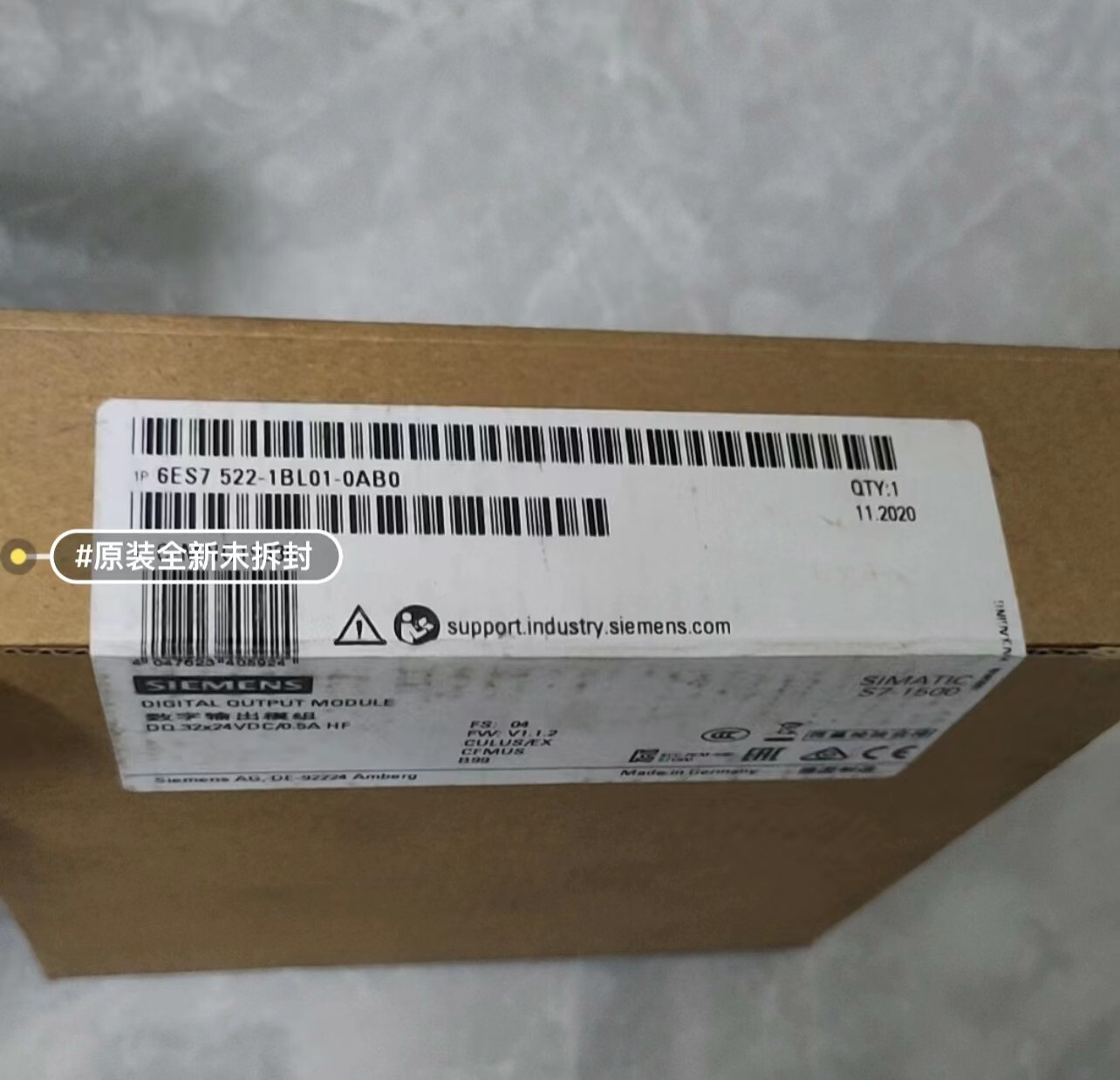 SIEMENS 6ES7522-1BL01-0AB0 6ES7 522-1BL01-0AB0 Digital Output Module New In Box