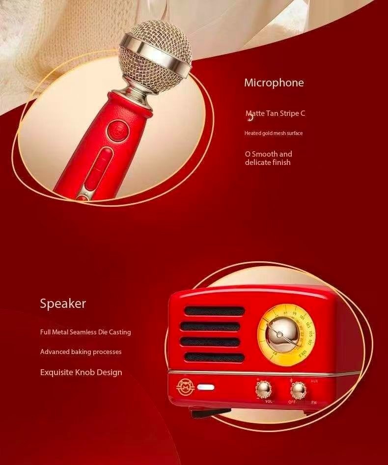 Elvis Audio Little Prince Gift Box Retro Bluetooth Mini Speaker
