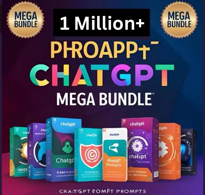 1,000,000+ ChatGPT Prompts Bundle for Resellers